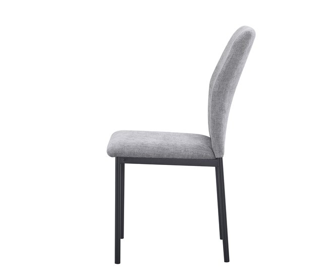 Conjunto de 4 cadeiras MARY cor cinza Cinza