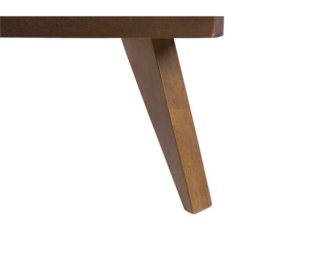 Beliani Cama com estrado MDF BERRIC 148x202 Castanho