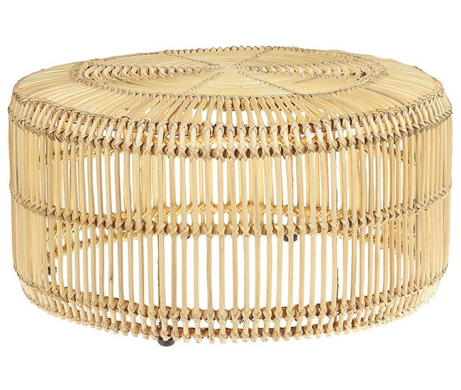 Beliani Conjunto lounge Rattan/vime DOLCEDO / LIMNI Bege