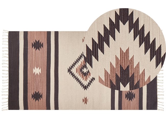 Beliani Kilim ARAGATS 80x150 Bege