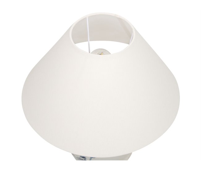 Beliani Candeeiro de mesa MAGROS Branco/ Bege