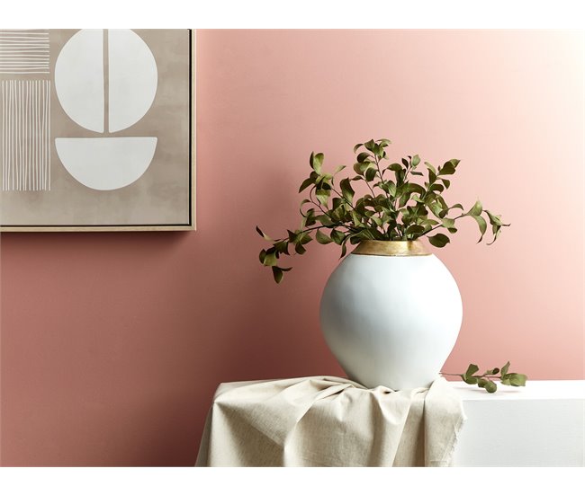 Beliani Jarro decorativo LAURI Branco