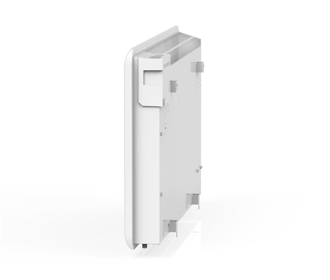 Radiador de inércia com placa de cerâmica interna com controlo WIFI Branco