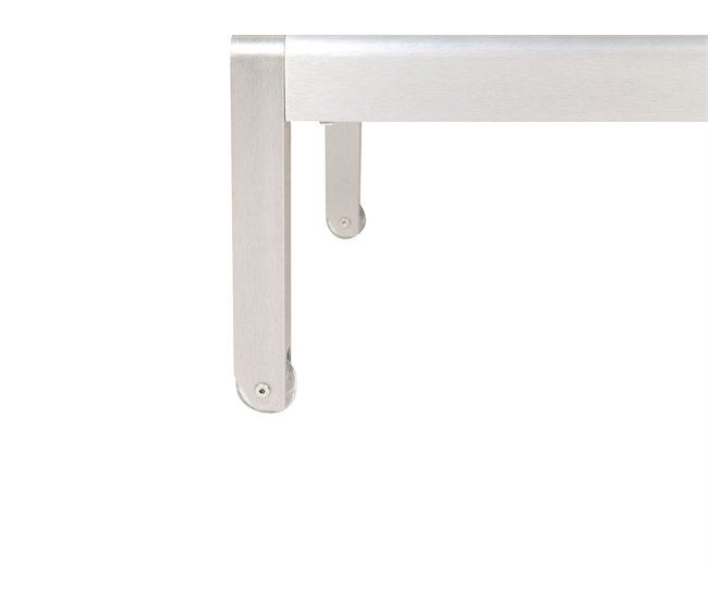 Beliani Cadeira lounge/relax NARDO Branco/ Bege