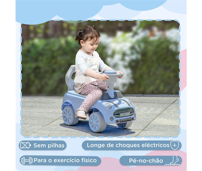 Carro Andador para Bebés PP AIYAPLAY Azul
