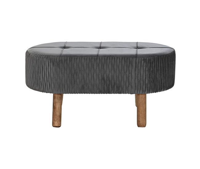Banqueta Cinza Escuro