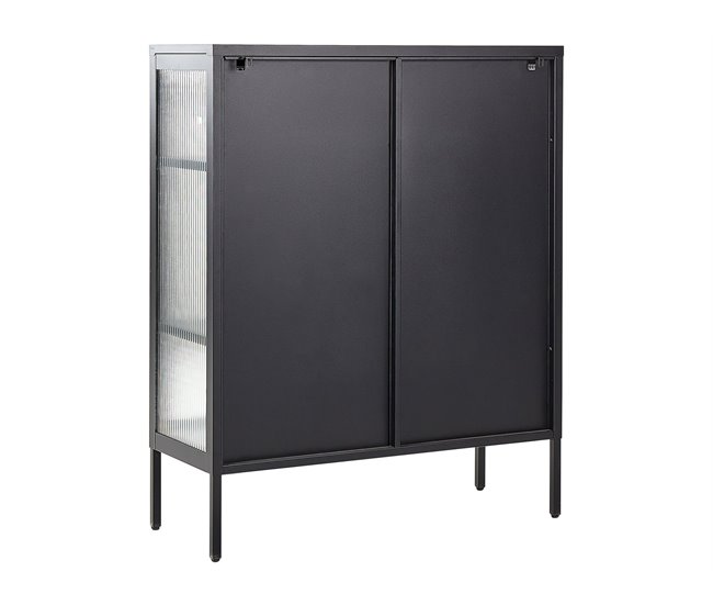 Beliani Aparador LERRYN Preto