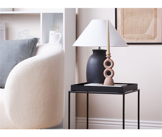 Beliani Candelabro NAOUSA Bege