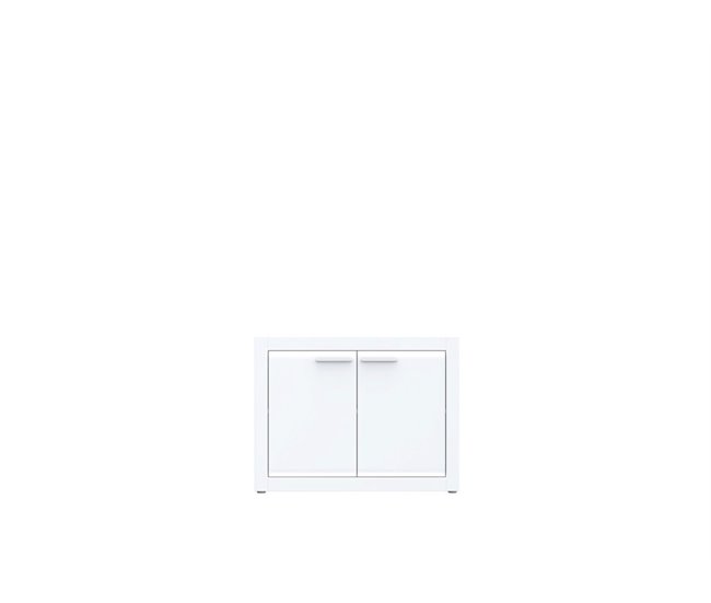 Aparador branco brilhante LIVING Branco Brillo