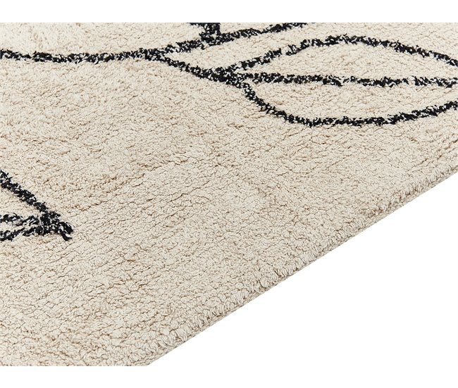 Beliani Pelos curtos SAZLI 80x150 Bege
