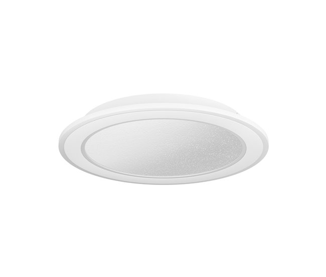 Candeeiro de teto MACCHIONI LED redondo 38cm marca EGLO Branco Brillo