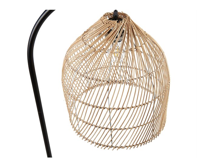 Beliani Candeeiro de pé BERNICA Natural