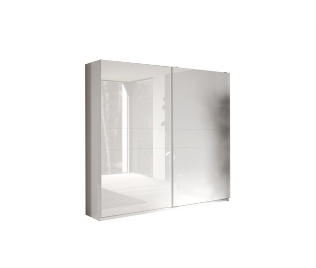 Roupeiro SWING portas deslizantes branco Branco