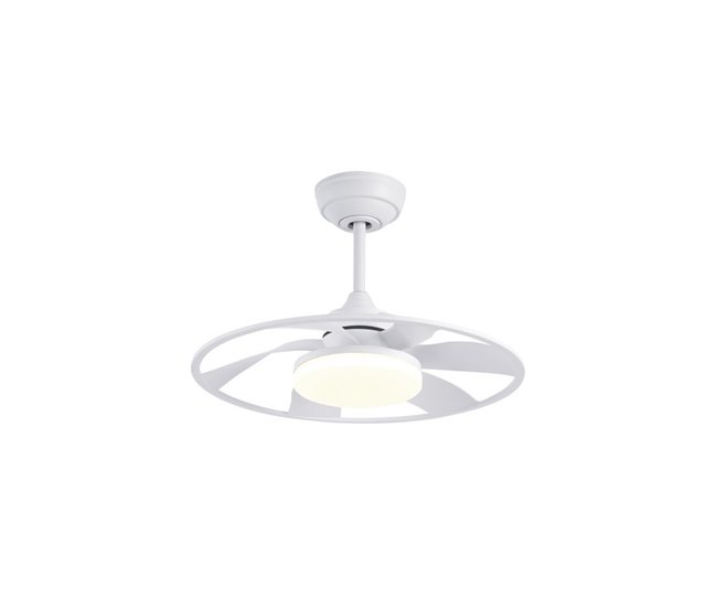  Ventilador de tecto Metal Série Celsius Branco