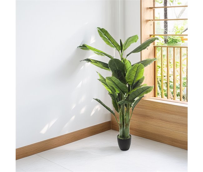 WELL HOME - Bananeira Artificial Verde