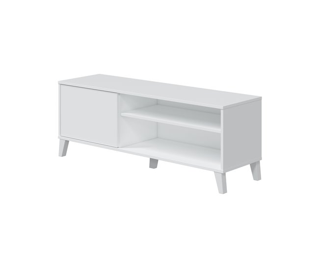 Móvel de TV ARIEL 135 cm branco mate Branco