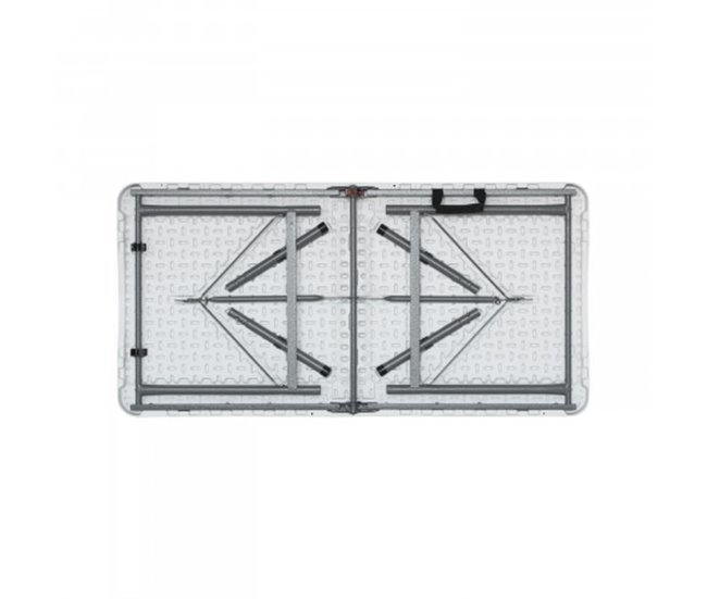 Mesa retangular dobrável para catering O91 Branco