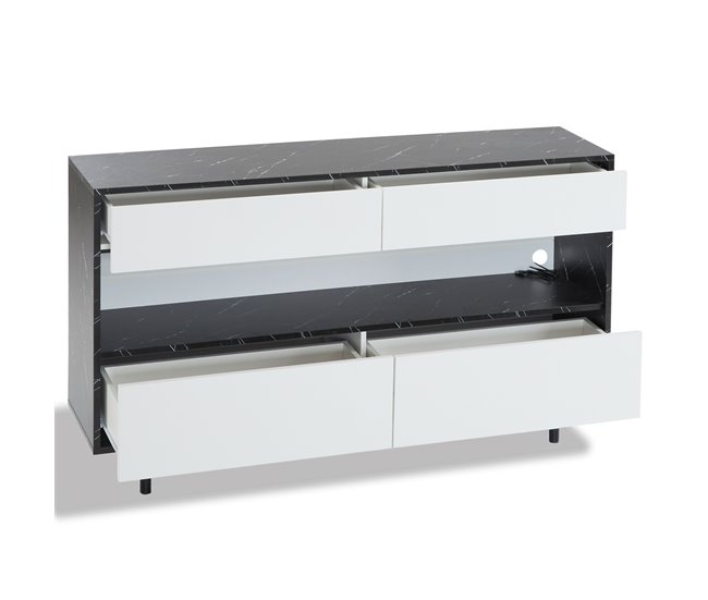 Aparadores Branco/ Preto