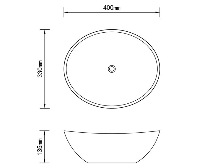 Lavatório - Lavabo - Pia de banheiro luxuoso oval Verde