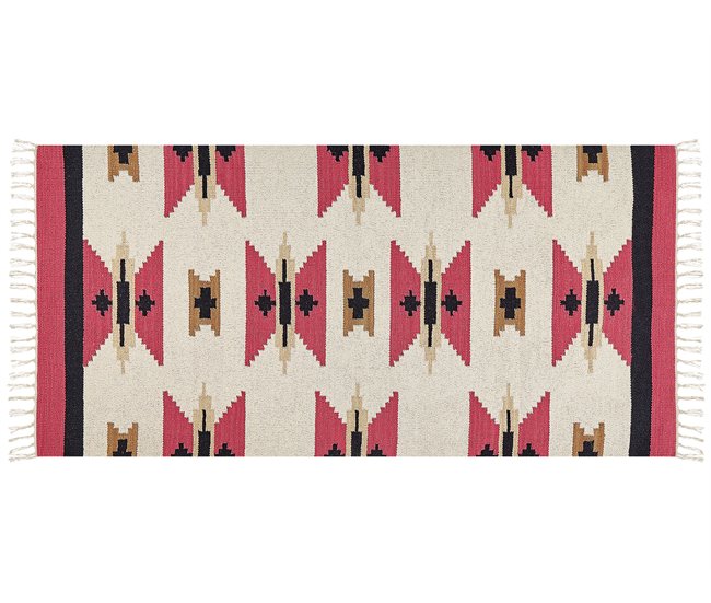 Beliani Kilim GARNI 80x150 Multicor