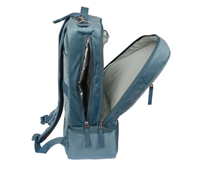 Mochila Acessórios Bebé Leaves Turquesa