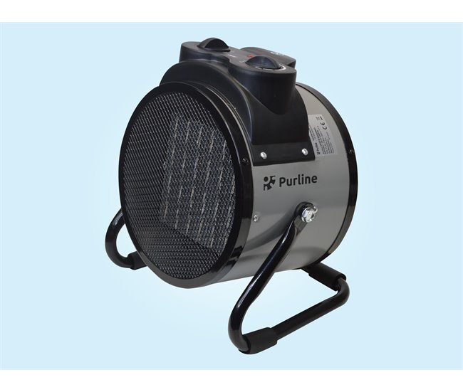 Aquecedor industrial Preto / Cinza