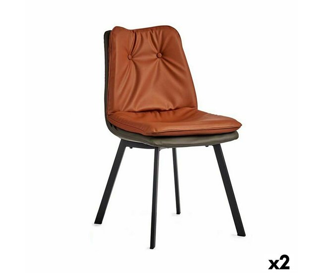 Poltrona Preto/ Laranja