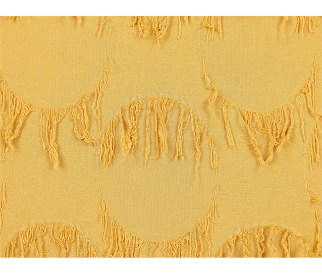 Beliani Almofada decorativa AGASTACHE 45x45 Amarelo