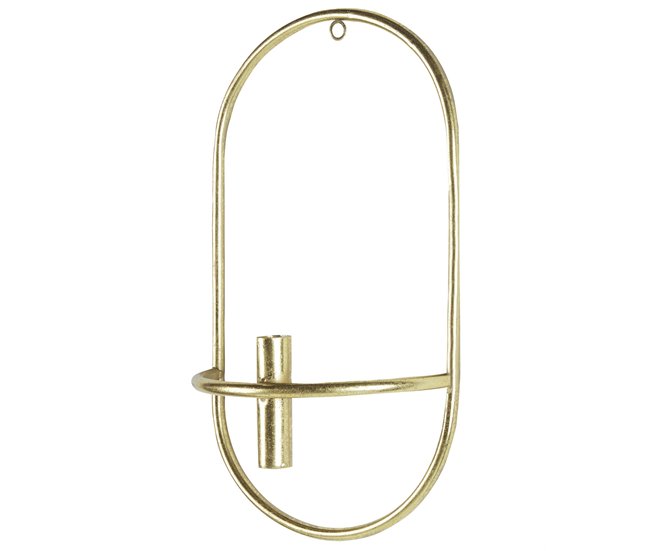 Beliani Candelero CAVIANA Dourado