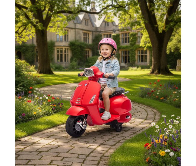 Mota Elétrica para Crianças PP e Metal AIYAPLAY Branco