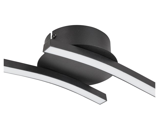 Plafon BLANCA LED marca CONFORAMA Preto