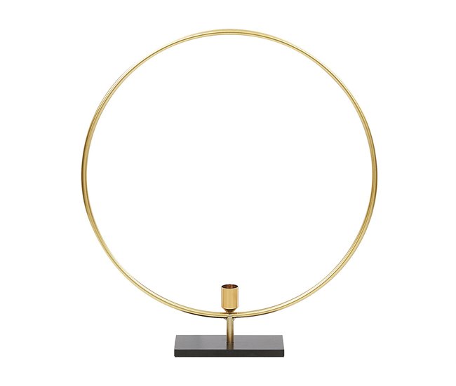 Beliani Candelabro SERAM Dourado