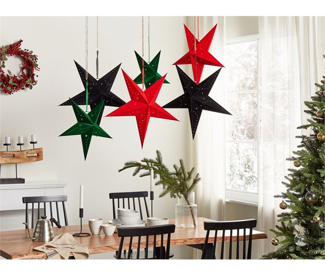 Beliani Acessório decorativo MOTTI Vermelho