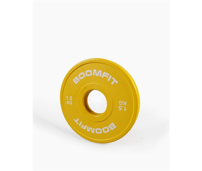 Disco Fracionado 1,5kg - BOOMFIT Amarelo