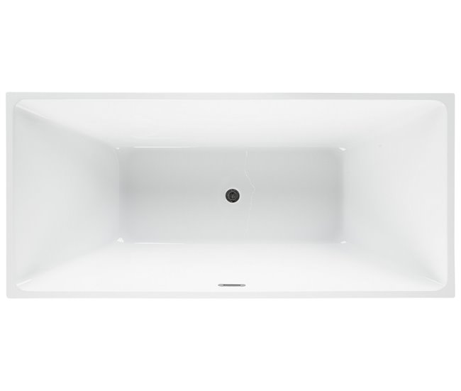 Beliani Banheira autónoma RIOS 81x170 Preto