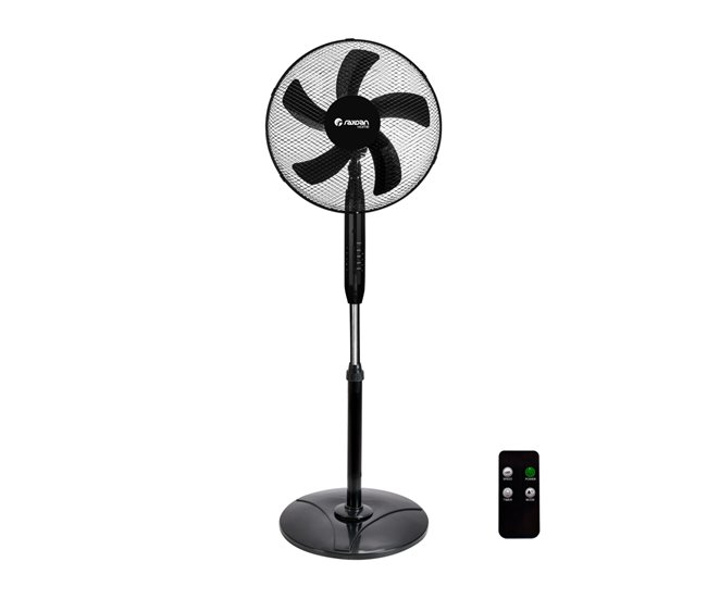 Ventilador de pé com comando 16' 40w 3 velocidades airmax raydan home