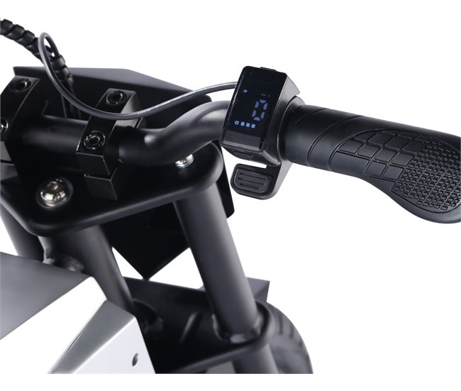 Motocicleta elétrica infantil de 250 W com 3 velocidades, LED Preto