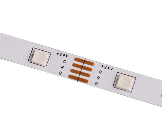 Tira LED com comando 5 metros marca CONFORAMA Branco