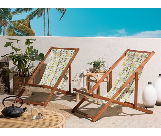 Beliani Cadeira lounge/relax ANZIO Multicor