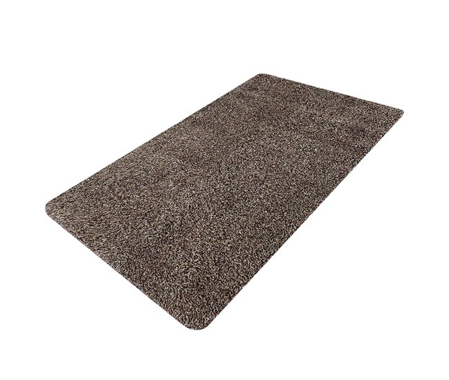  Acomoda Textile - Tapete de entrada super absorvente para interiores e exteriores. 45x75 Castanho
