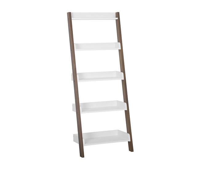 Beliani Estante MOBILE TRIO 65 Branco