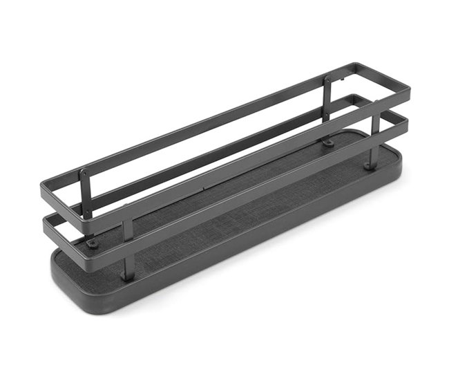 Bandeja para temperos Titane Kitchen em aço Cinza