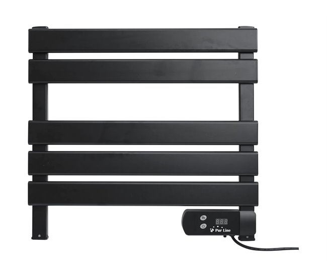 Toalheiro eléctrico compacto 100W Preto