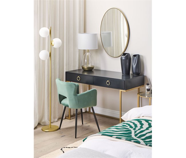 Beliani Candeeiro de mesa OKARI Branco