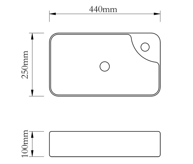 Lavatório - Lavabo - Pia de banheiro Branco