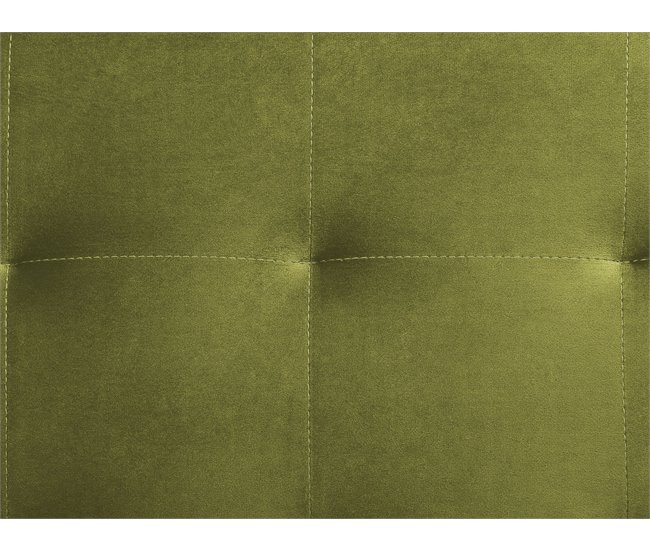 Beliani Chaise longue Veludo ABERDEEN Verde