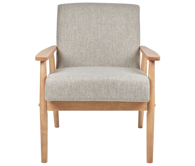 Beliani Sillón ESRUM Cinza