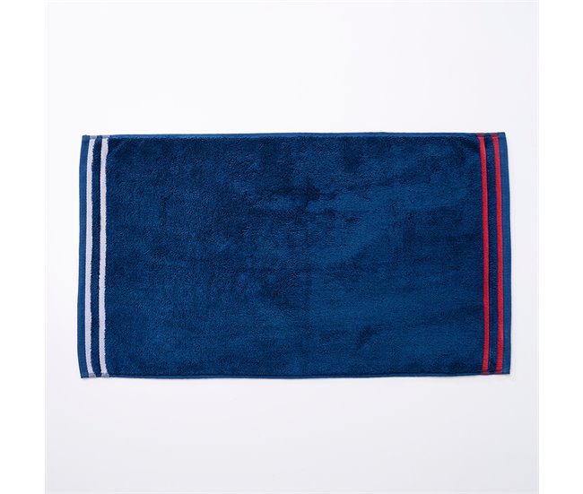 Tapete de banho 100% algodão 800GSM turco tingido El Ganso Azul Marino
