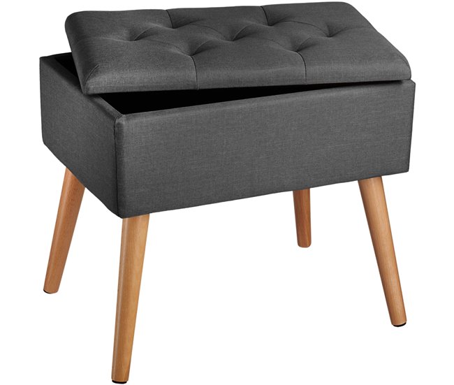 Banco de jardim 51x37 Cinza Escuro