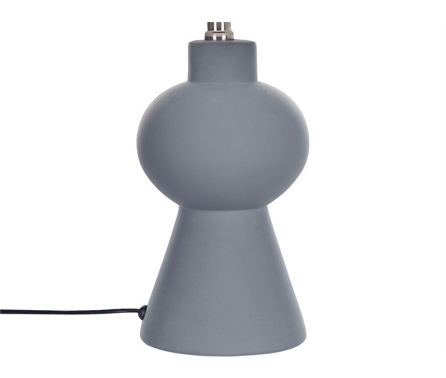 Beliani Candeeiro de mesa FABILOS Cinza